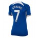 Tanie Strój piłkarski Chelsea Raheem Sterling #7 Koszulka Podstawowej dla damskie 2023-24 Krótkie Rękawy
